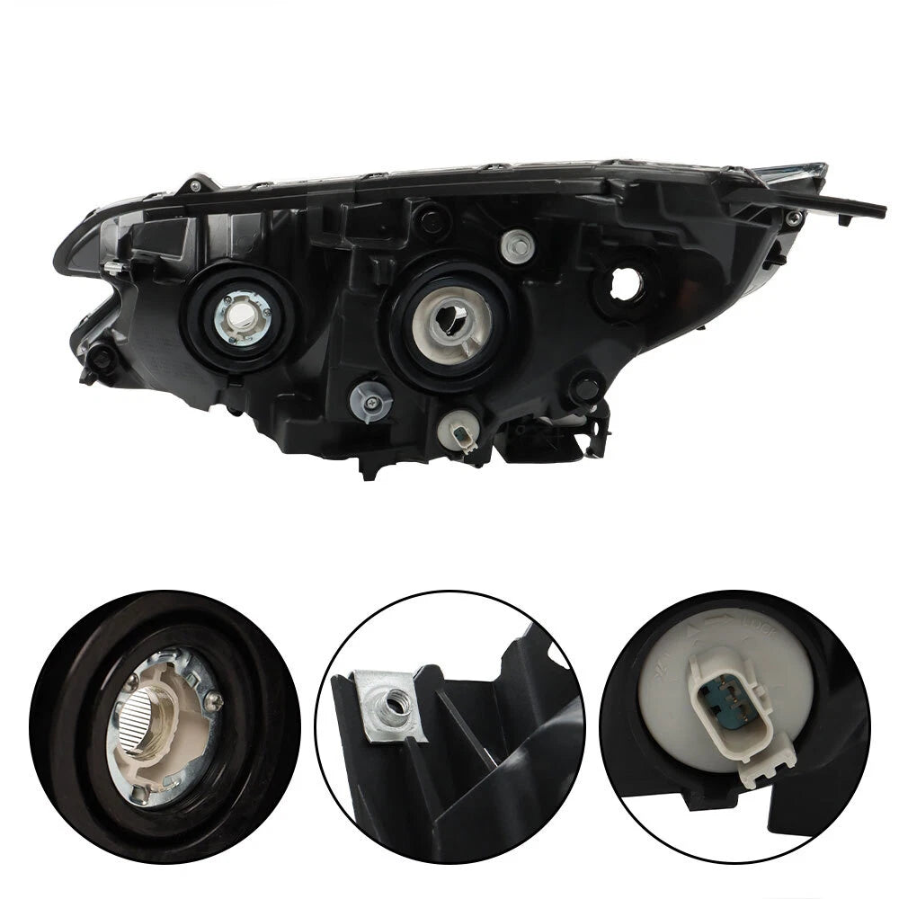 Headlight Assembly for Honda CR-V (2015–2016) Halogen Clear Passenger RH