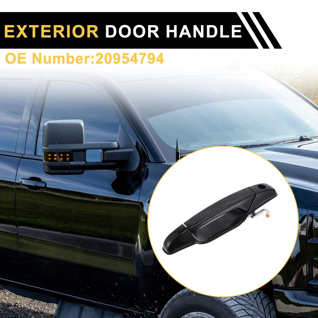 Front Right Exterior Door Handle with Hole for Cadillac Escalade (2007–2013)