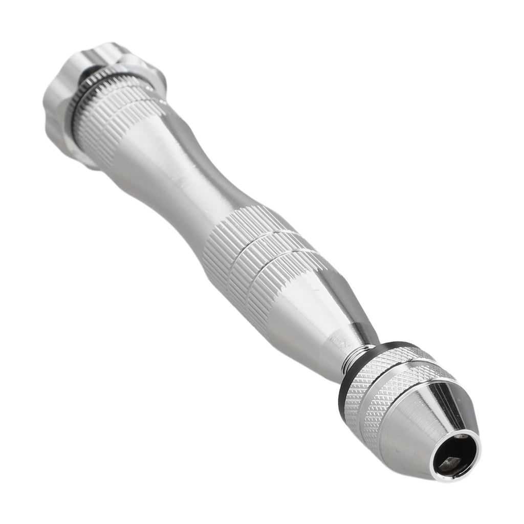 Lightweight Aluminum Hand Drill for Wood Plastic Rubber (No Specific Model)
