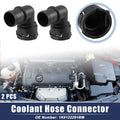 2pcs Coolant Hose Flange Replacement for Audi A3 2.0L Quattro (2009–2013)
