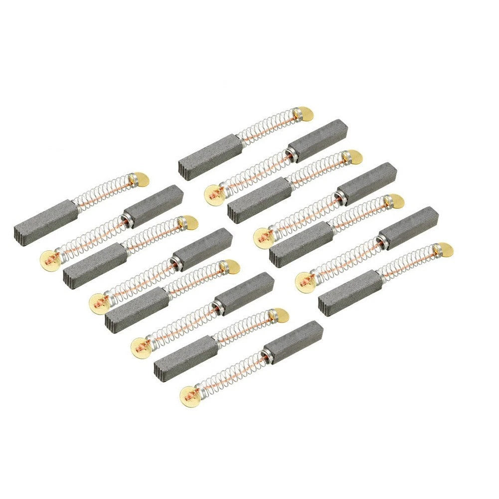 15pcs Carbon Brush Replacements for Electric Motors 20mm x 5mm x 5mm
