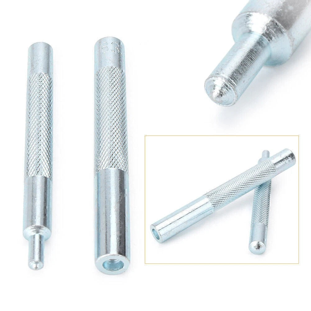 DIY Leather PVC Die Punch Hole Snap Fastener Press Rivet Button Handmade Tool