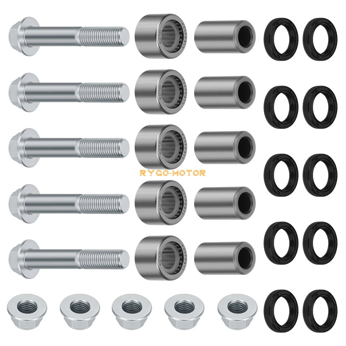 Swing Arm Linkage Bearing Kit & Bolts for Honda Sportrax 400 TRX400X EX (2004–2009) 27-1048