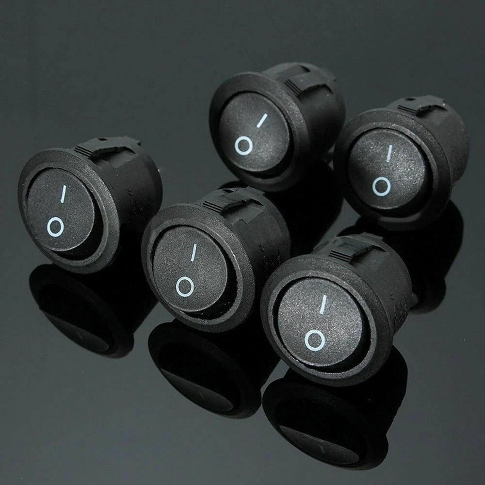 Set of 5 Waterproof Toggle Switch Covers 10A 12V for Boat