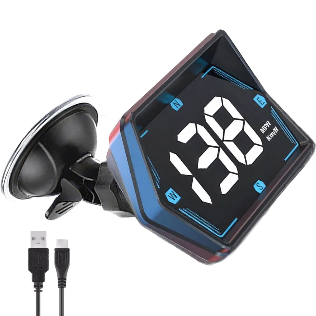 HUD GPS Head Up Display Speedometer for Universal Vehicles (2010–2023)