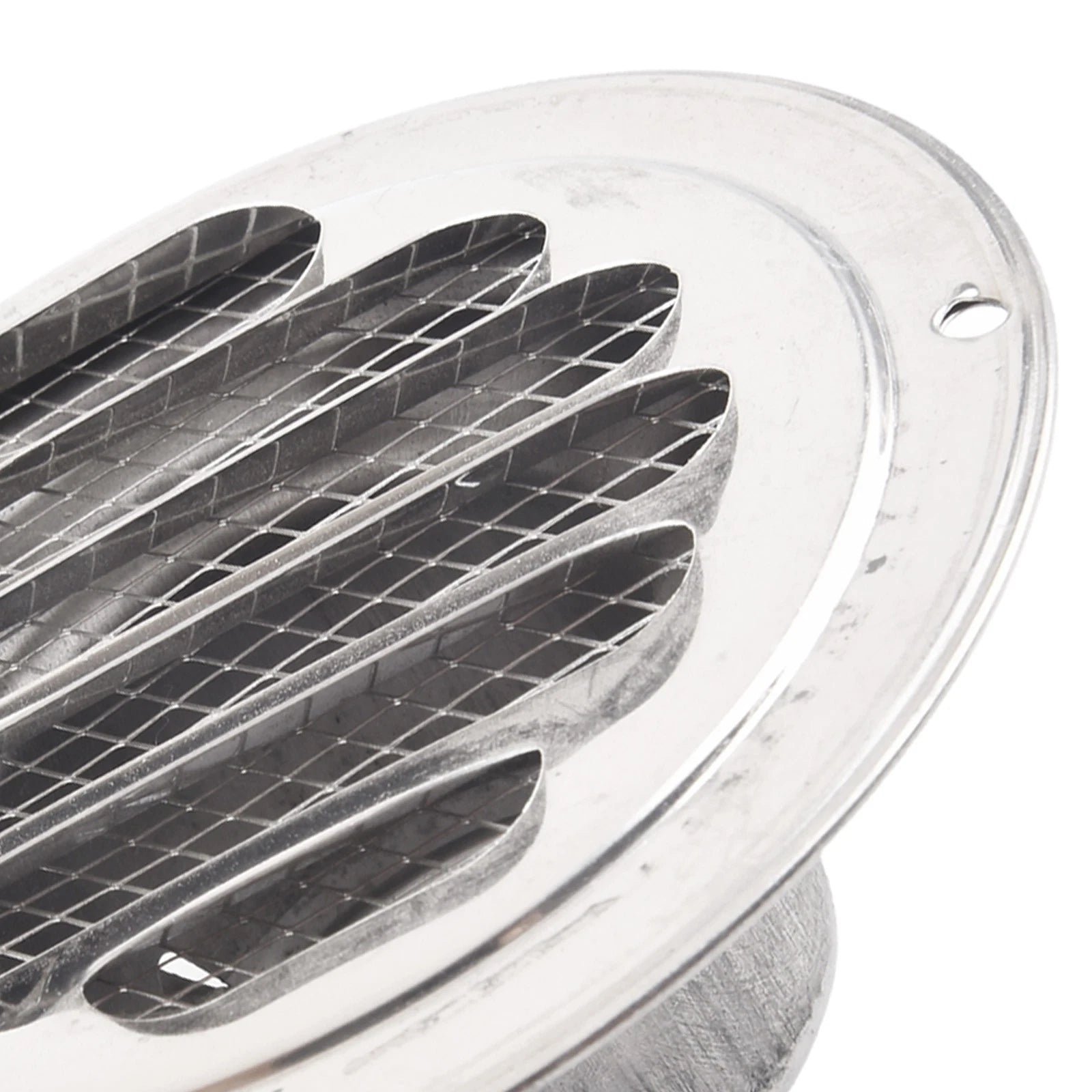 Round Wall Ventilation Grille for Various Applications (Stainless Steel)