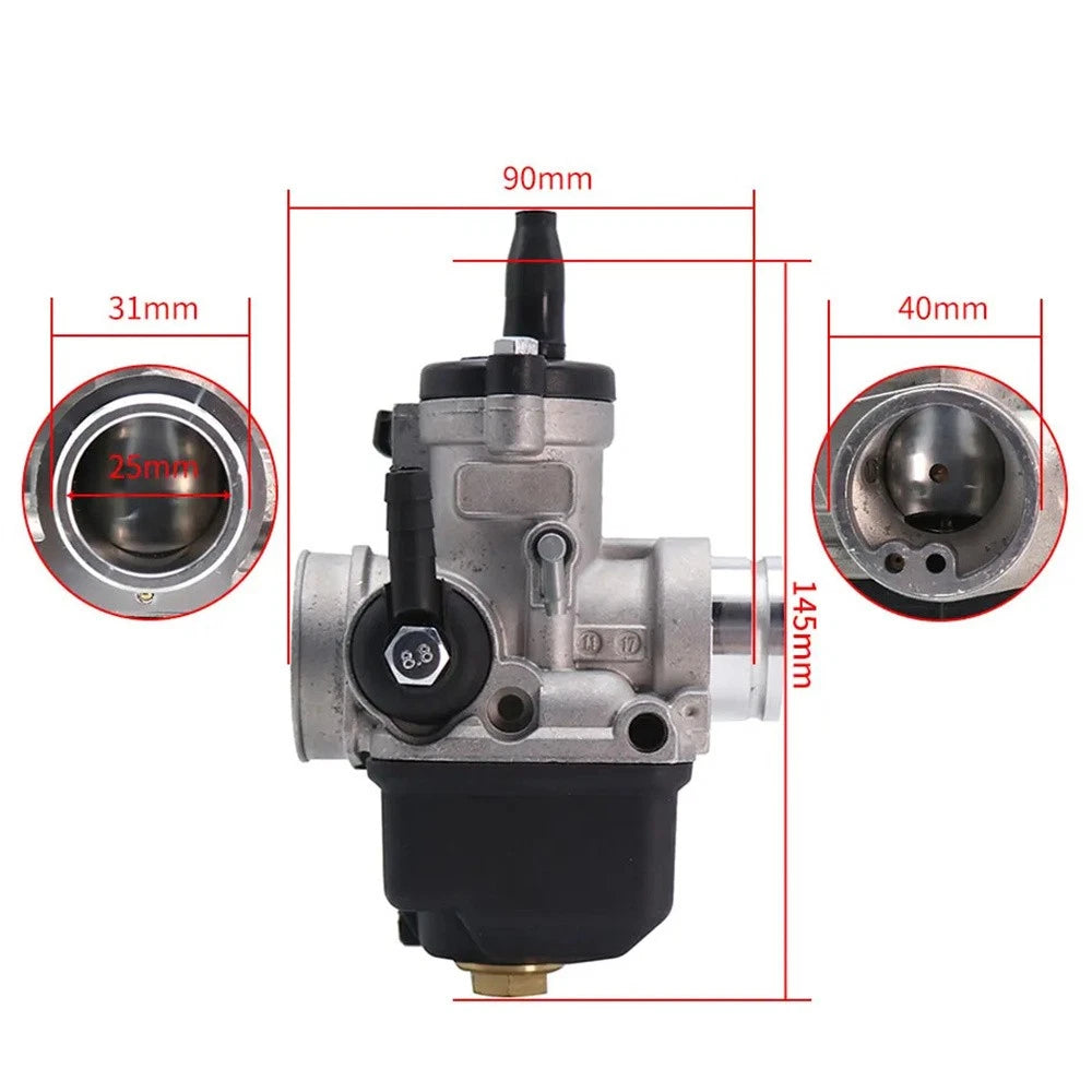 Carburetor PHBL 25mm BS R2731 for Motorcycle 50cc-300cc (2-Stroke)