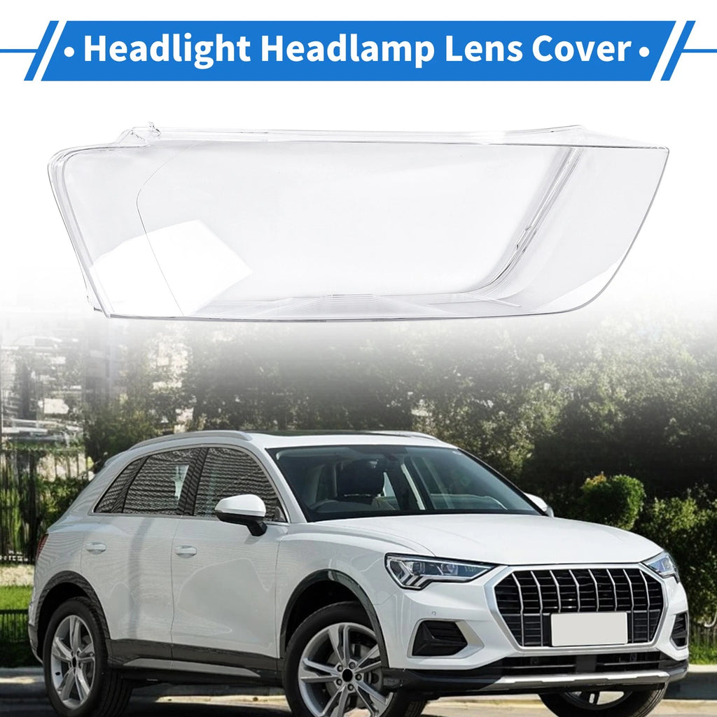 Headlight Lens Cover Front Right Replacement for Audi Q3 (2012–2015)