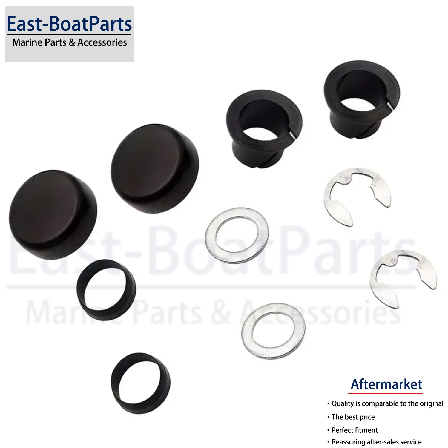 Trim Pin Mounting Hardware for Volvo Penta (3857588, 3857521, 3857522, 3853424)