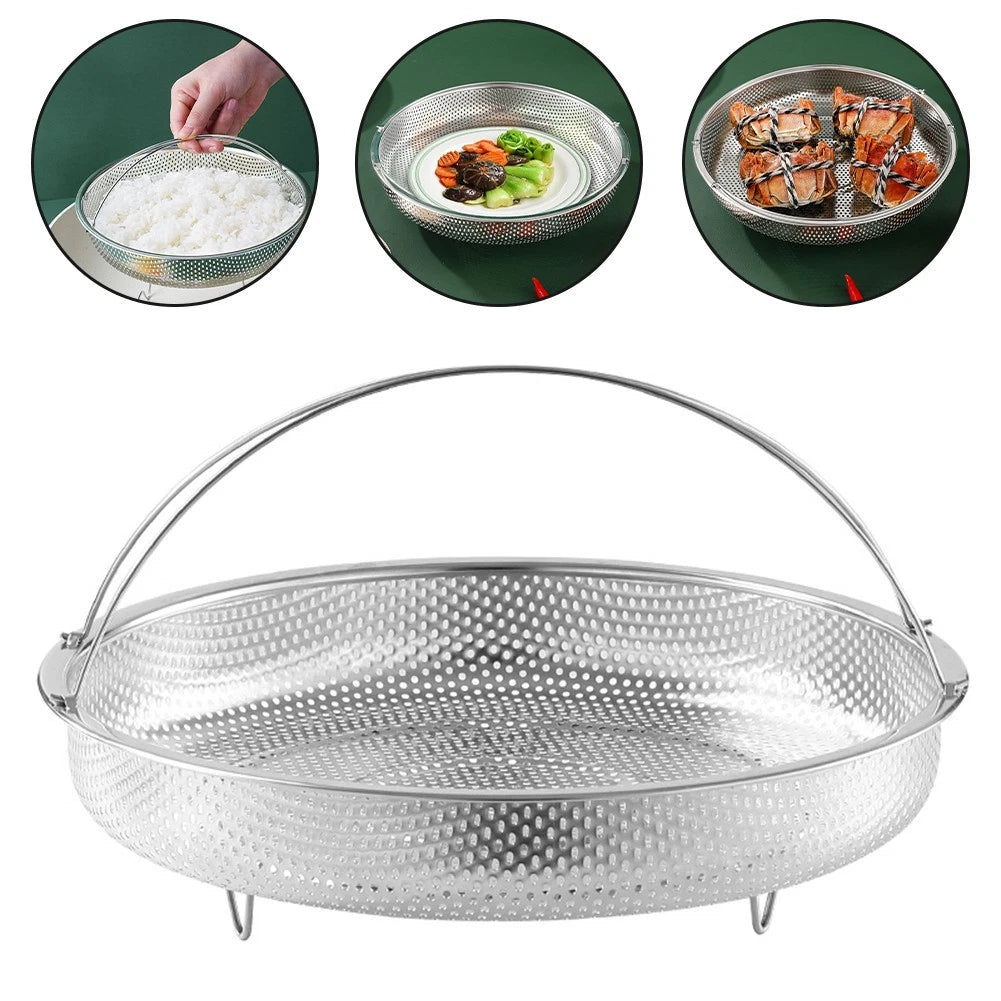 Premium Stainless Steel Steamer Rack for Kitchen Convenience