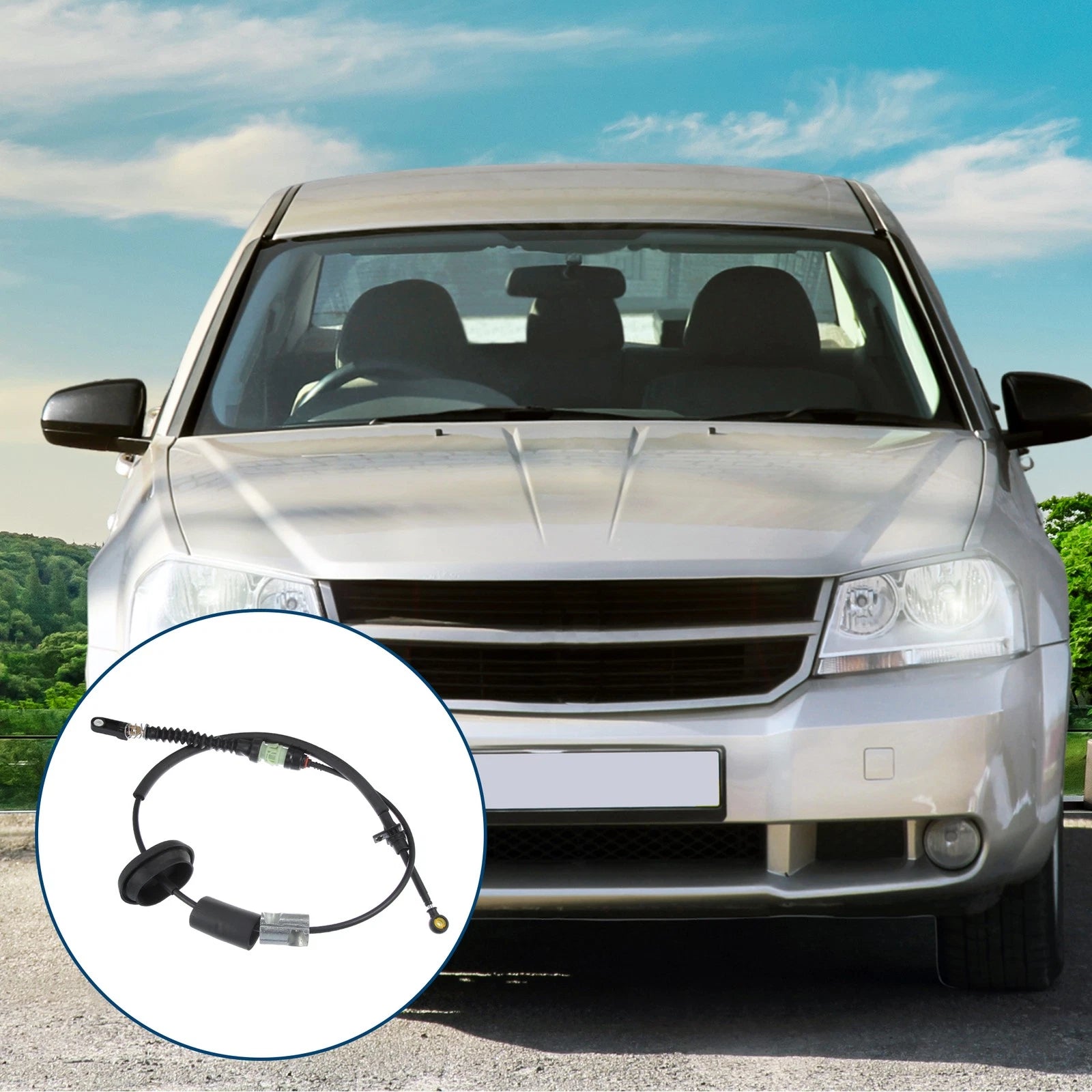 Auto Transmission Gearshift Control Cable Replacement for Chrysler Dodge (2002–2004)