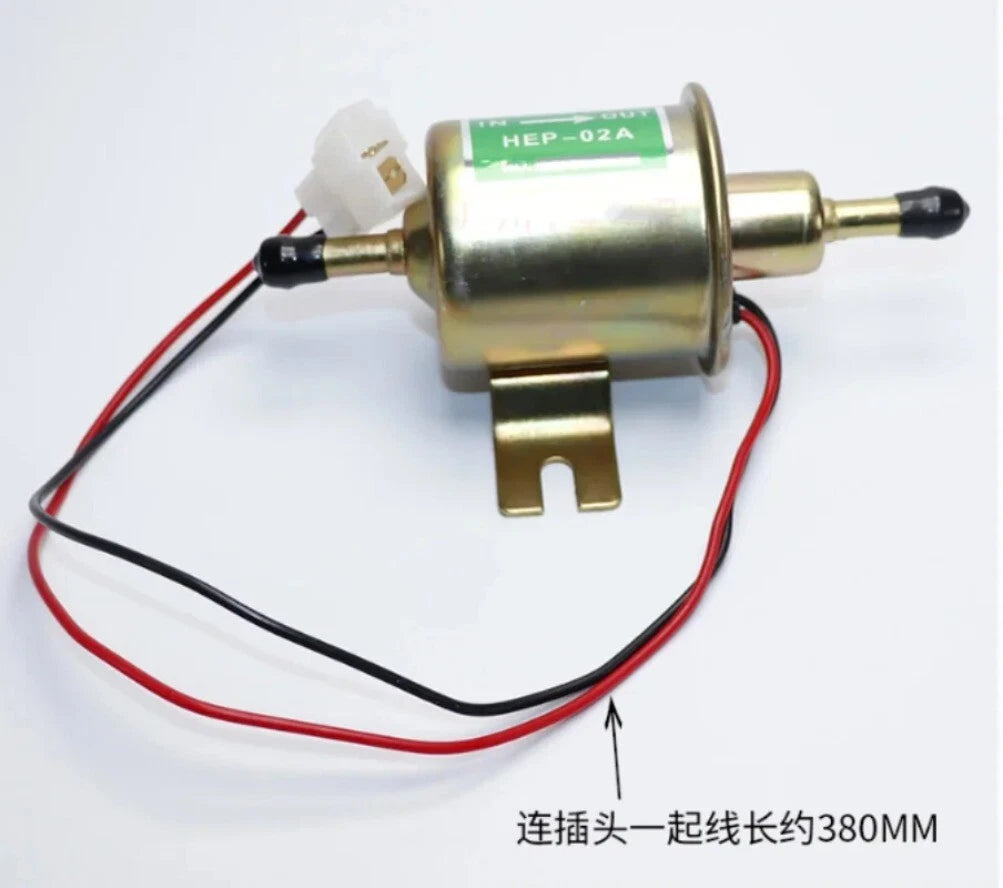 Electric Fuel Pump HEP-02A for Excavator (12V/24V)