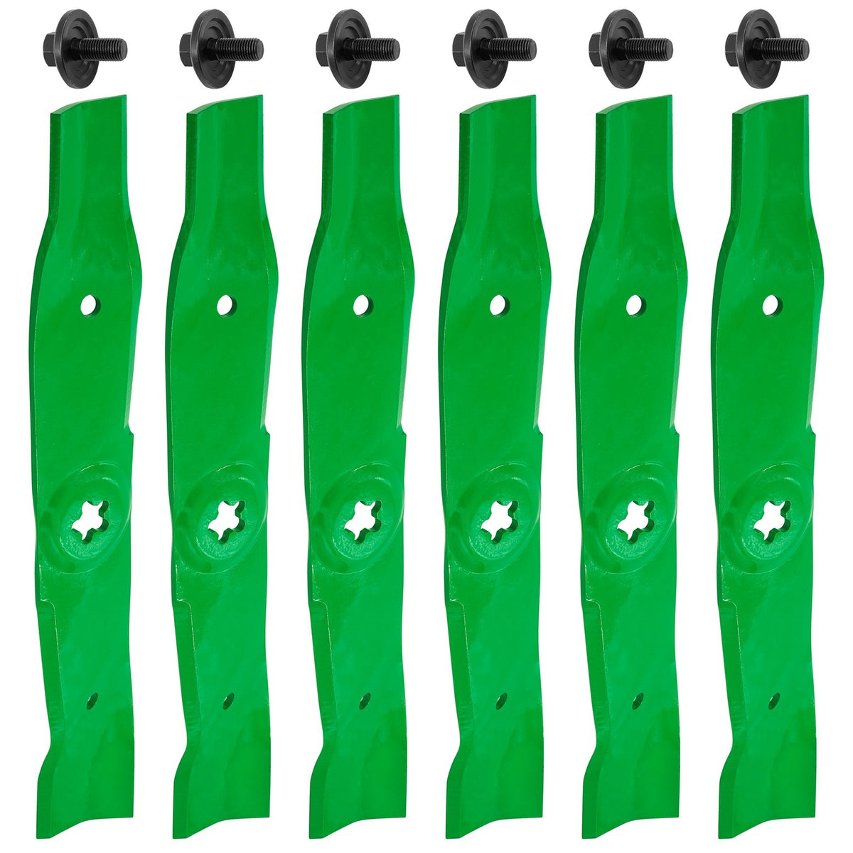 Deck Blade with Bolt 48 Inch Replacement for Husqvarna Dixon Poulan (1995–2010)