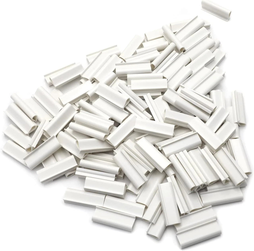 Mounting Bracket for Chain Link Fence (White)