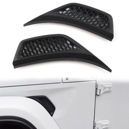 Front Fender Air Outlet for Jeep Wrangler JL (2018–2022), Gladiator (2020–2022)