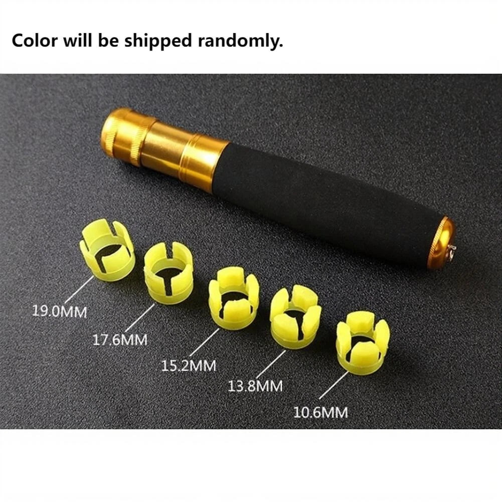 Adjustable Fishing Rod Handle with Metal Components for Long Use