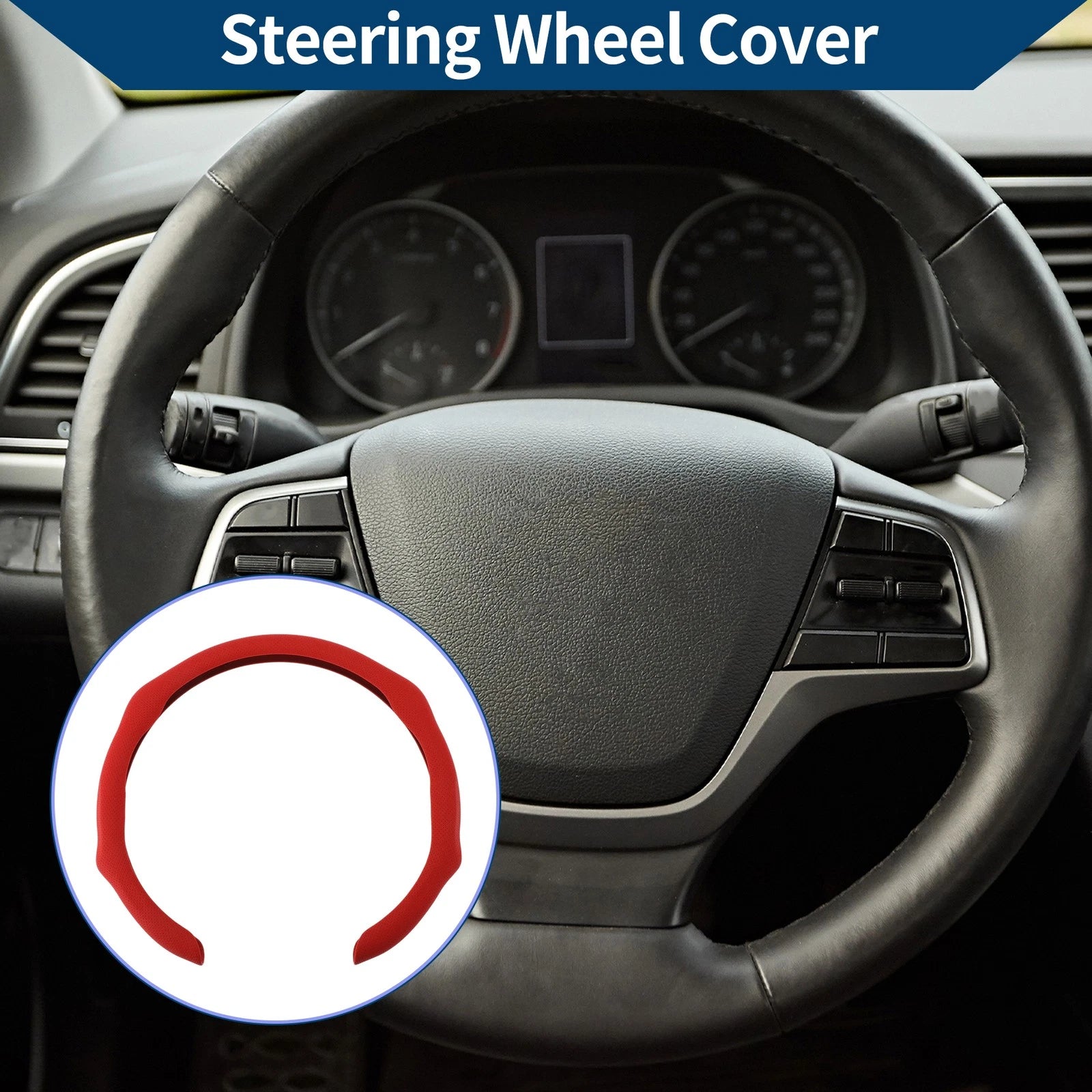 Steering Wheel Cover for ABS Car (14.96")