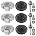 Deck Spindle Shaft and Pulley Replacement for Exmark Lazer Z (2000–2018)