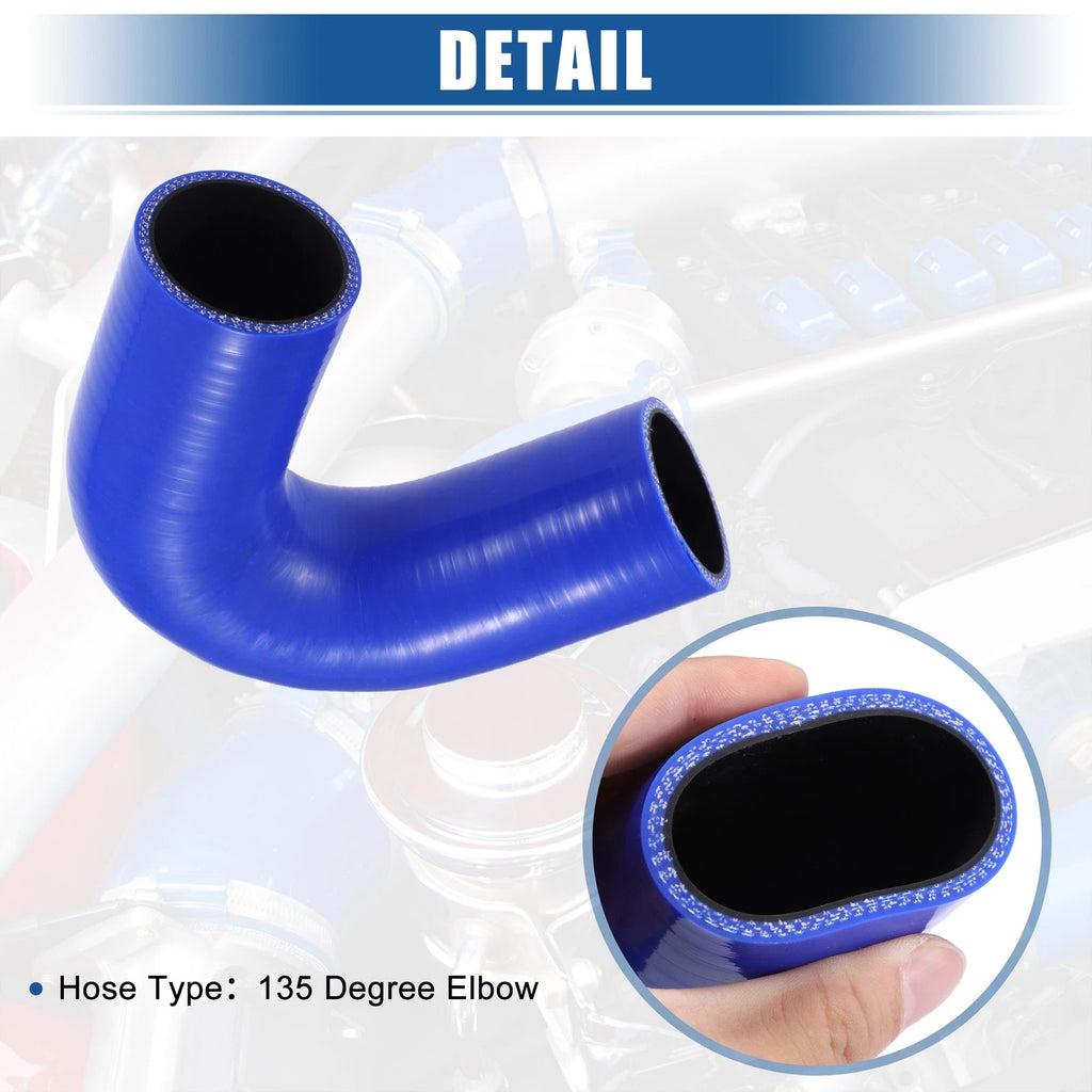 48mm 135 Degree Silicone Elbow Coupler for Intercooler Tube (Universal)