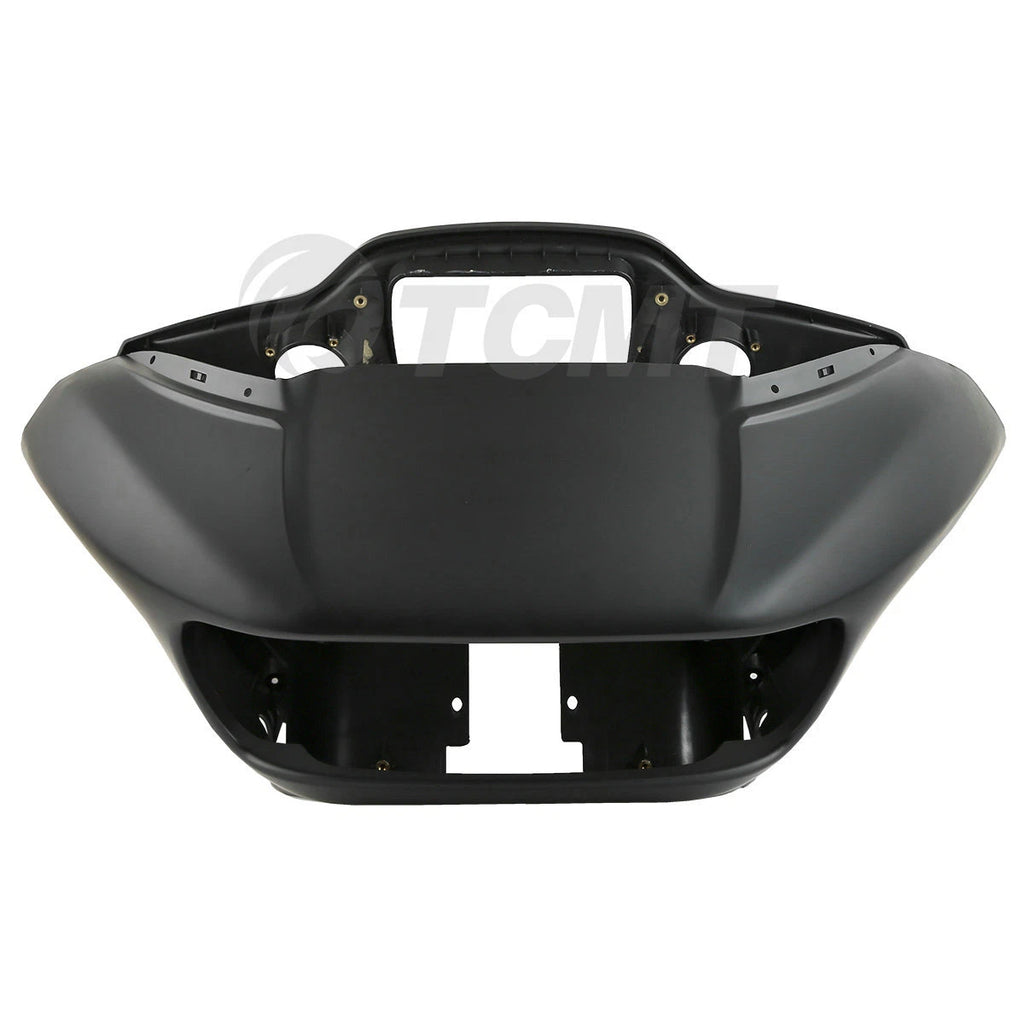 Matte Black Headlight Fairings for Harley Road Glide (2015–2024)