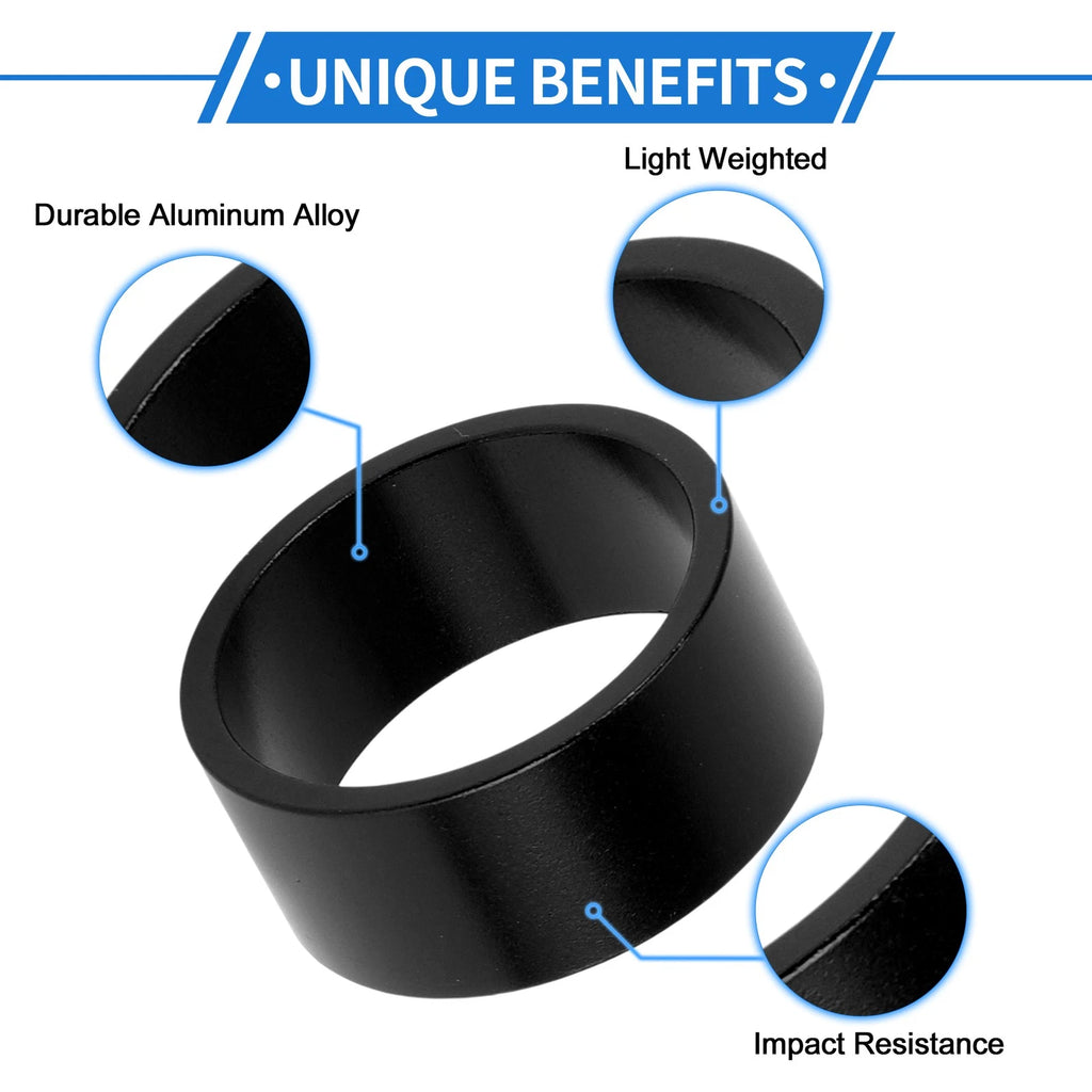 Headset Spacer 15mm Front Stem Fork Washer for 1-1/8" Aluminum (Front)