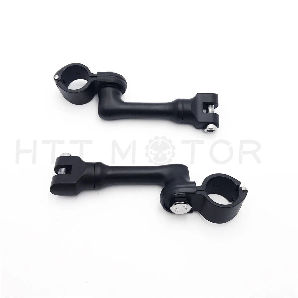 Adjustable Footpeg Mounting Kit for Universal Motorcycle (1.5" Long)