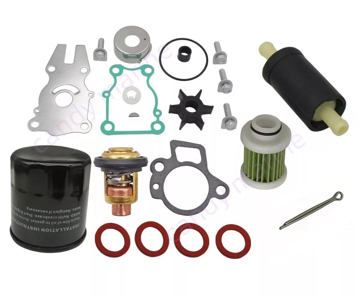 Yamaha Outboard Maintenance Service Kit for F30B F40F (2000–2023) 6BG-W0078-01 6H4-44352-02