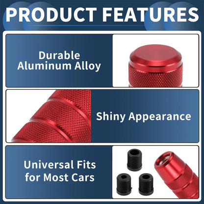 Shift Knob with 3 Adapters for Universal Fit (Automatic/Manual)