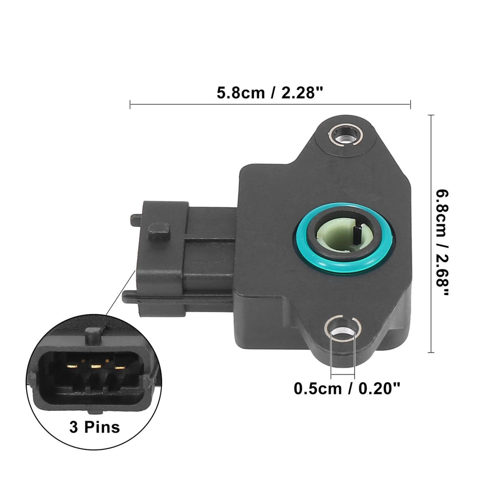 Throttle Position Sensor Replacement for Hyundai Tiburon Saab 9-3 (2000–2011)