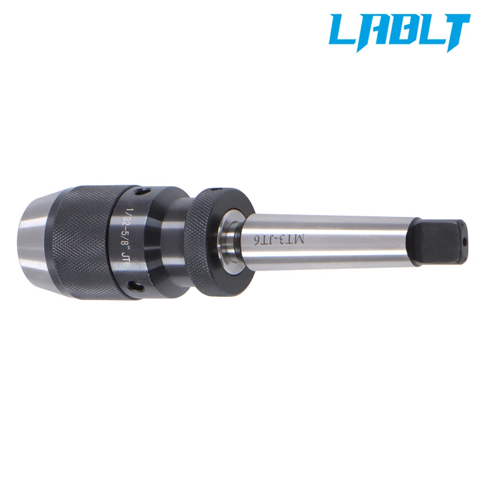 Keyless Metal Drill Chuck 1/32" - 5/8" with 3MT Taper #3 Arbor