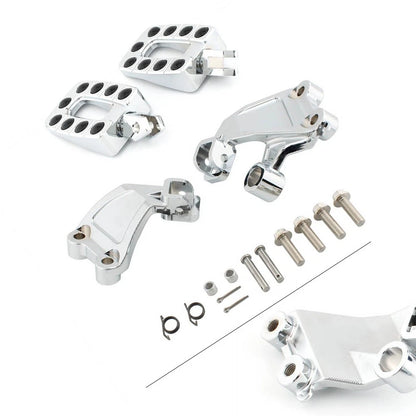 Chrome Footrest Foot Pegs for Yamaha Vmax 1200 (1985–2007) VMX1200