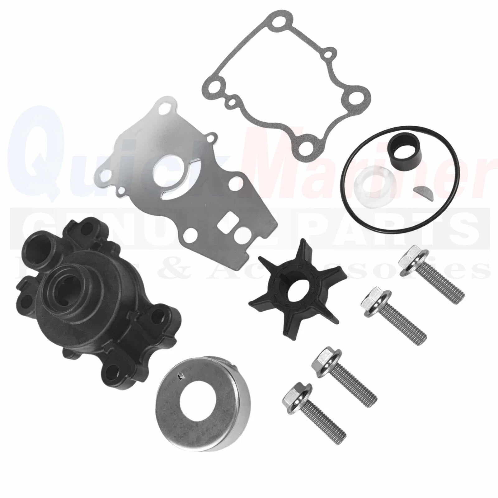 Water Pump Kit with Housing for Yamaha (66T-W0078-00-00, 66T-44311-00)
