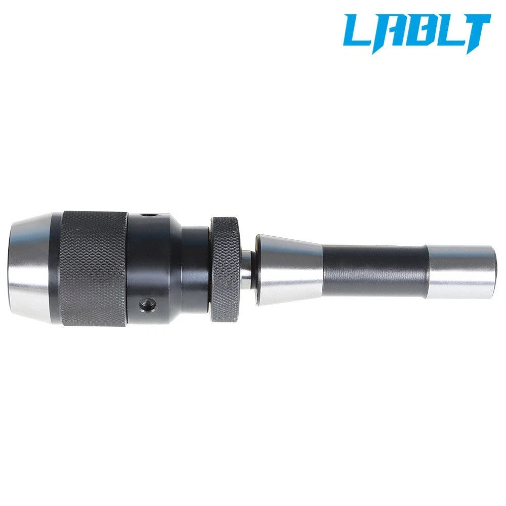 Keyless Drill Chuck JT6 with R8 Shank Adapter for LABLT (1/32"-5/8")