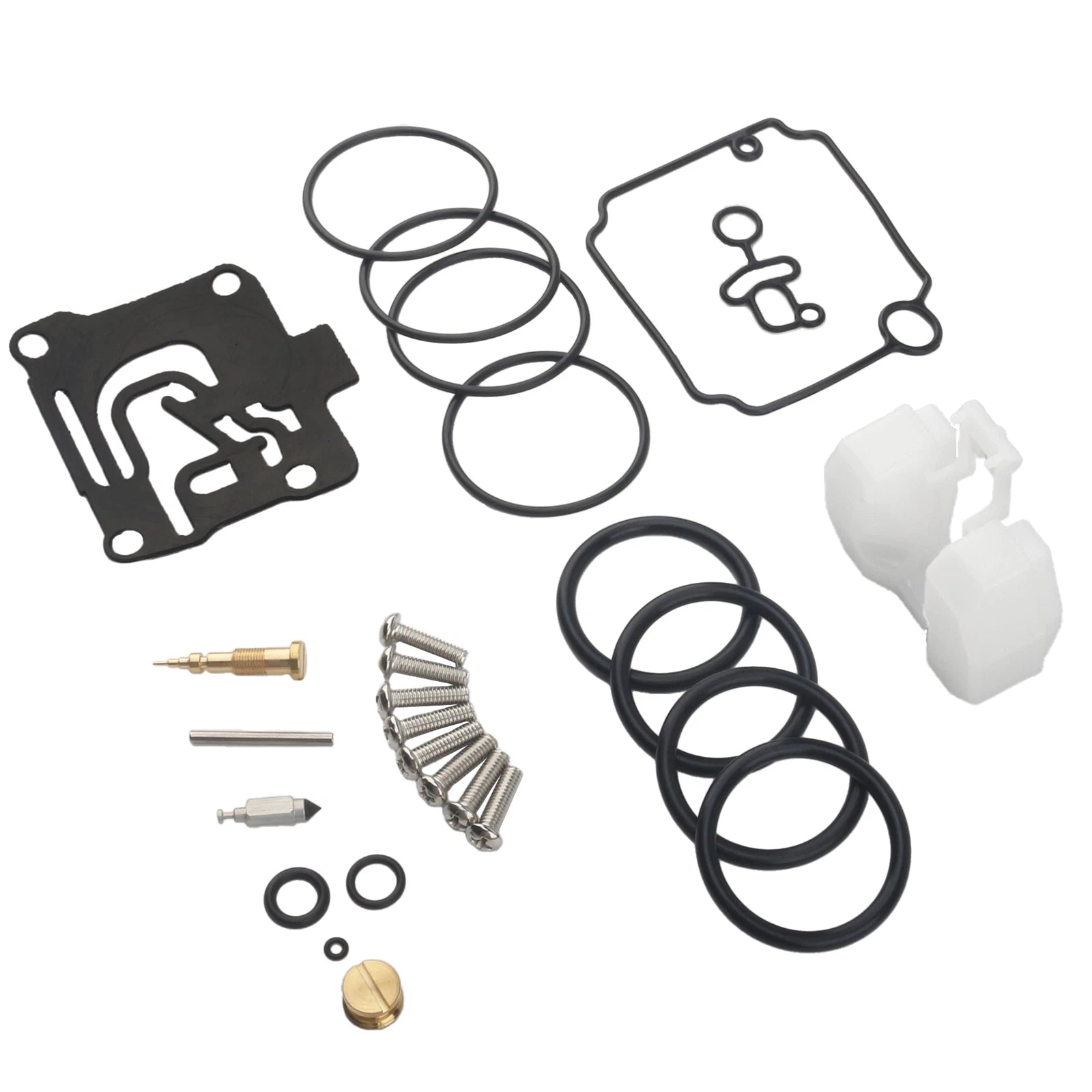 Carburetor Kit for Yamaha 50 HP 3 Cyl 4 Stroke (62Y-W0093-11-00, 62Y-W0093-10-00)