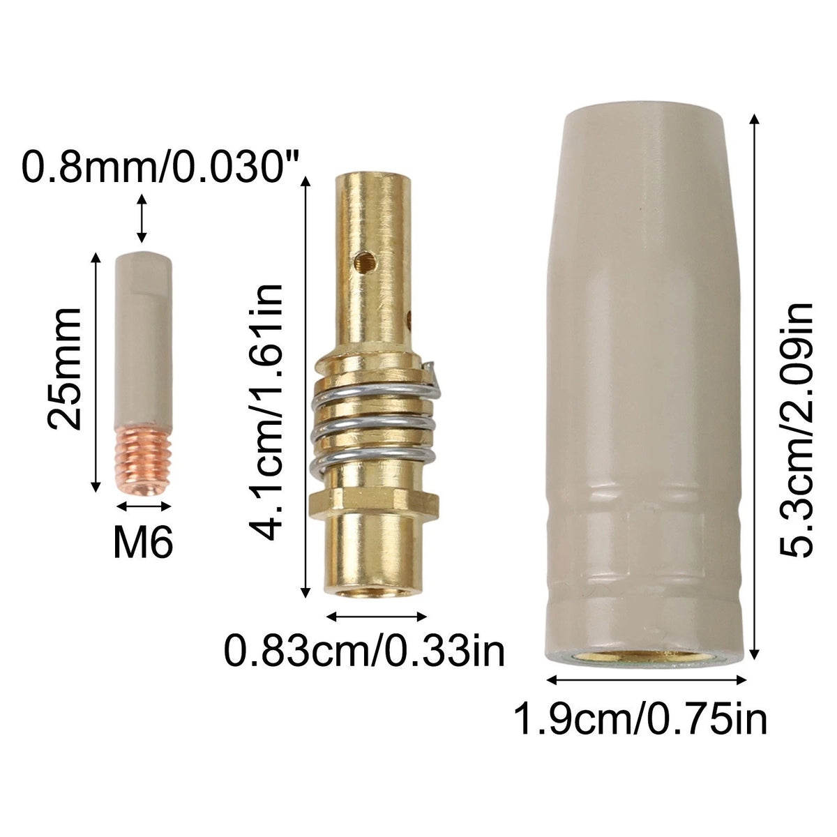 12PCS Coating Protection Nozzle Set for 15AK