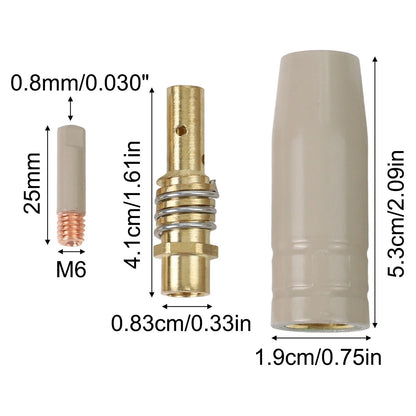 12PCS Coating Protection Nozzle Set for 15AK
