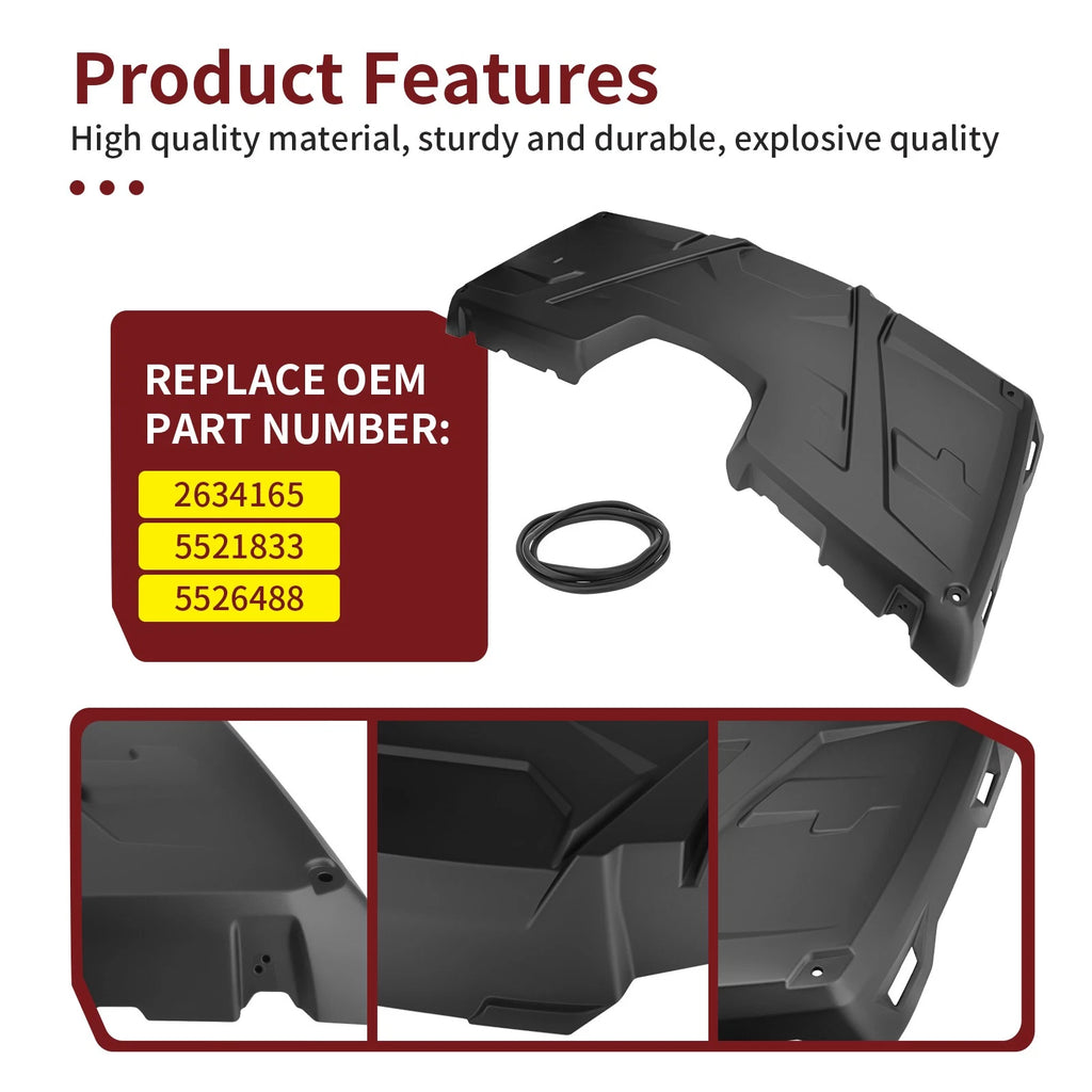Front Box Cover w/ Seal Assembly for Polaris Sportsman 400 HO (2012–2014) 2634165