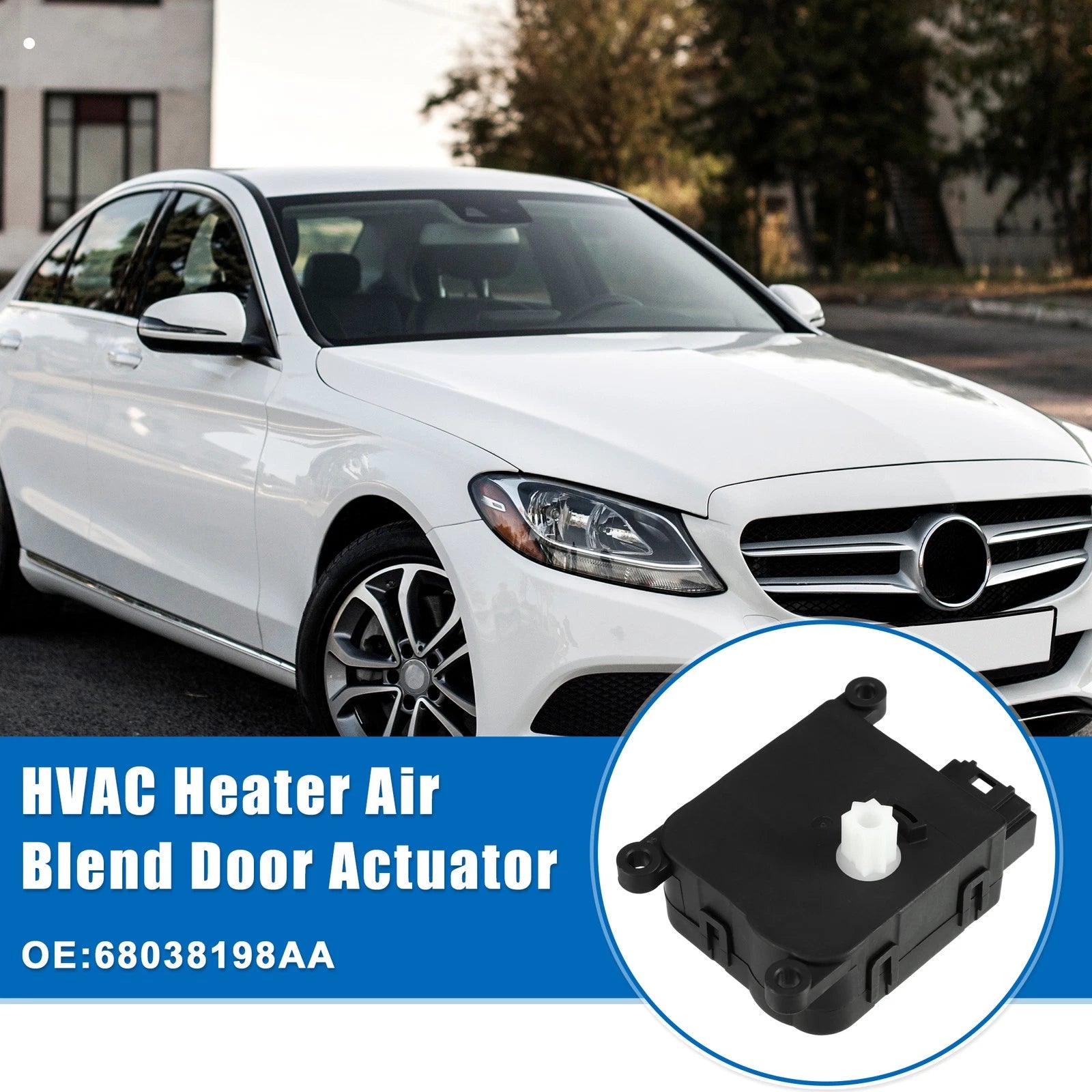HVAC Heater Blend Door Actuator Replacement for Dodge Journey 2009-2019