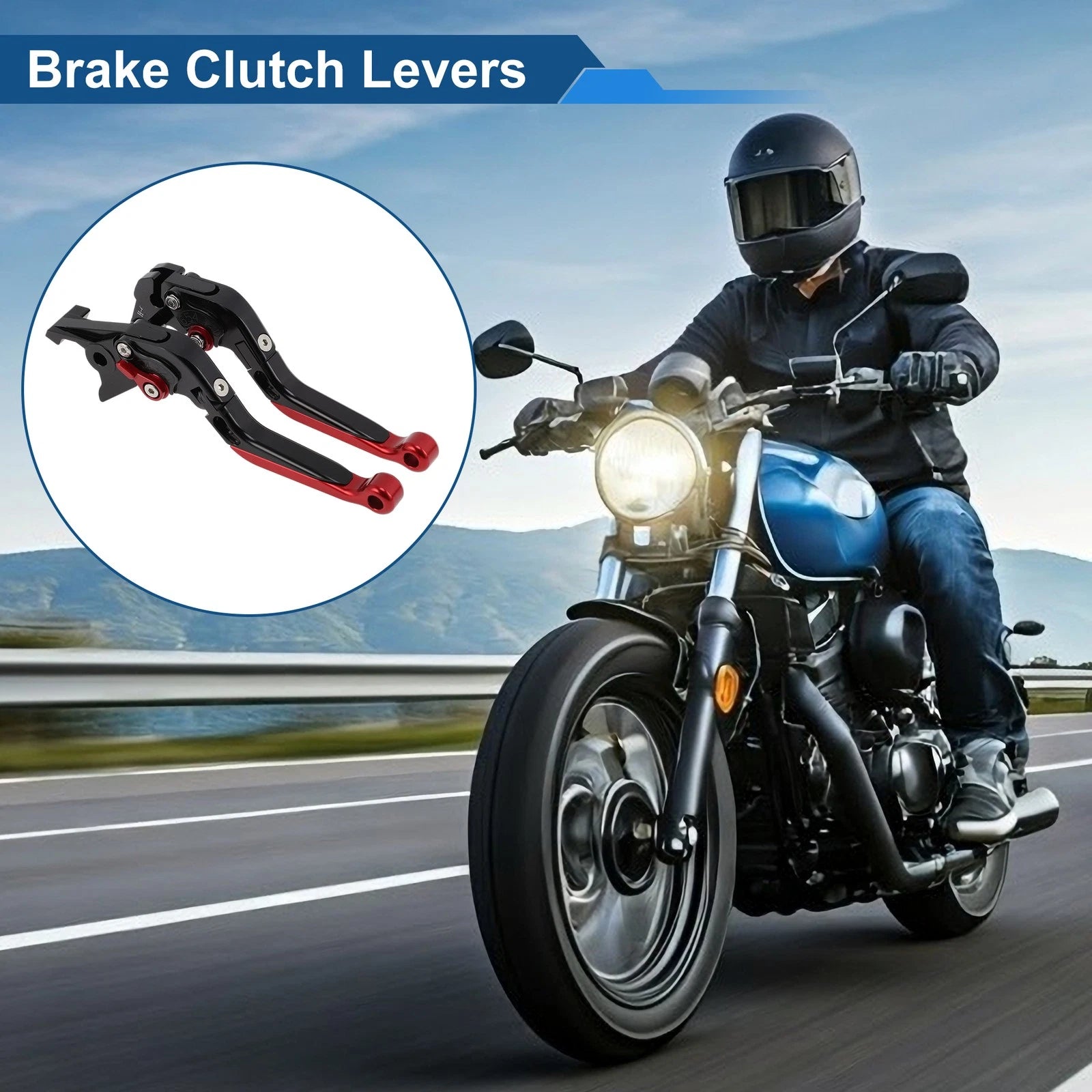 Adjustable Brake Clutch Levers Replacement for Honda CBR650R (2014–2022)