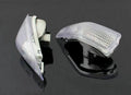 Front Turn Signal Lens for Kawasaki ZZR400 ZZR600 ZX600E (1994–2004) Clear T9