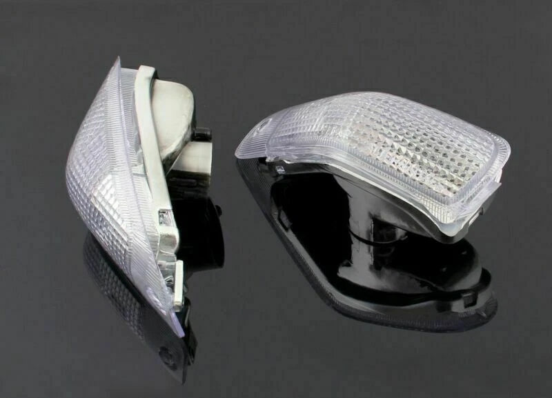 Front Turn Signal Lens for Kawasaki ZZR400 ZZR600 ZX600E (1994–2004) Clear T9