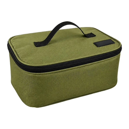 Fishing Tackle Organizer Bag - Lightweight, Foldable, Reinforced Zippers