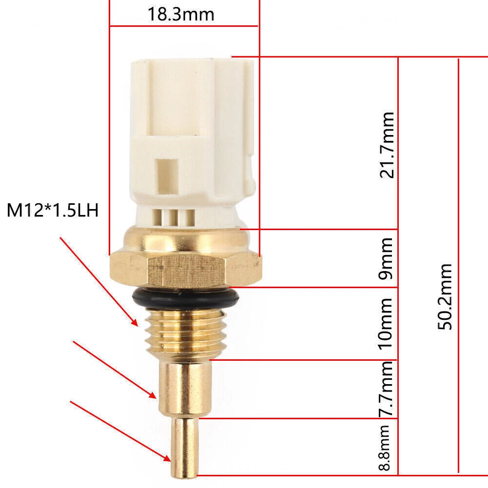Copper Water Temperature Sensor for Toyota Corolla Matrix Lexus IS250 (2003–2015)