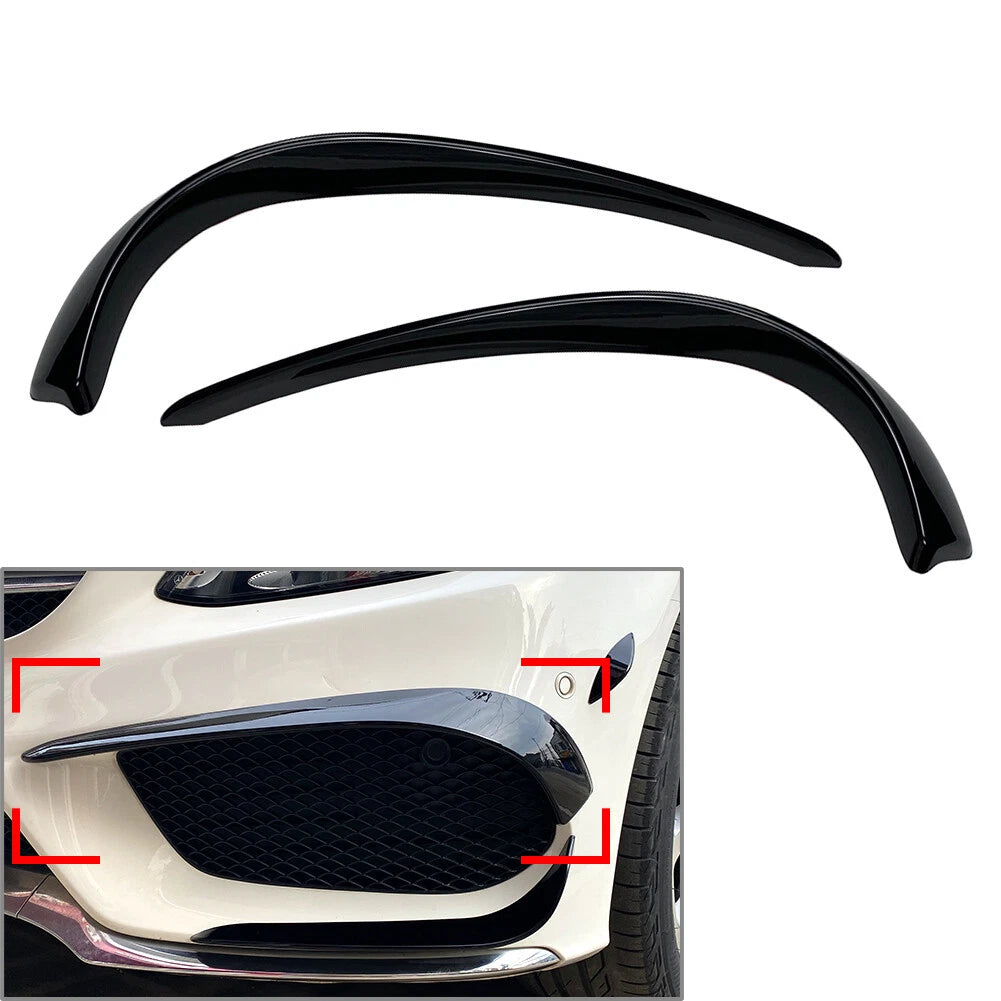 Fog Light Lamp Cover Trim for Mercedes Benz C-Class W205 (2015–2018)