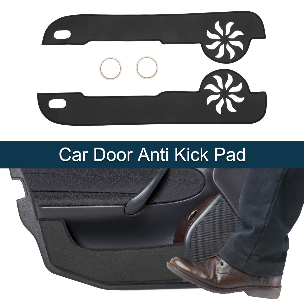 Car Door Anti Kick Pad Sticker Protector Set for Volkswagen Beetle (2007–2010)
