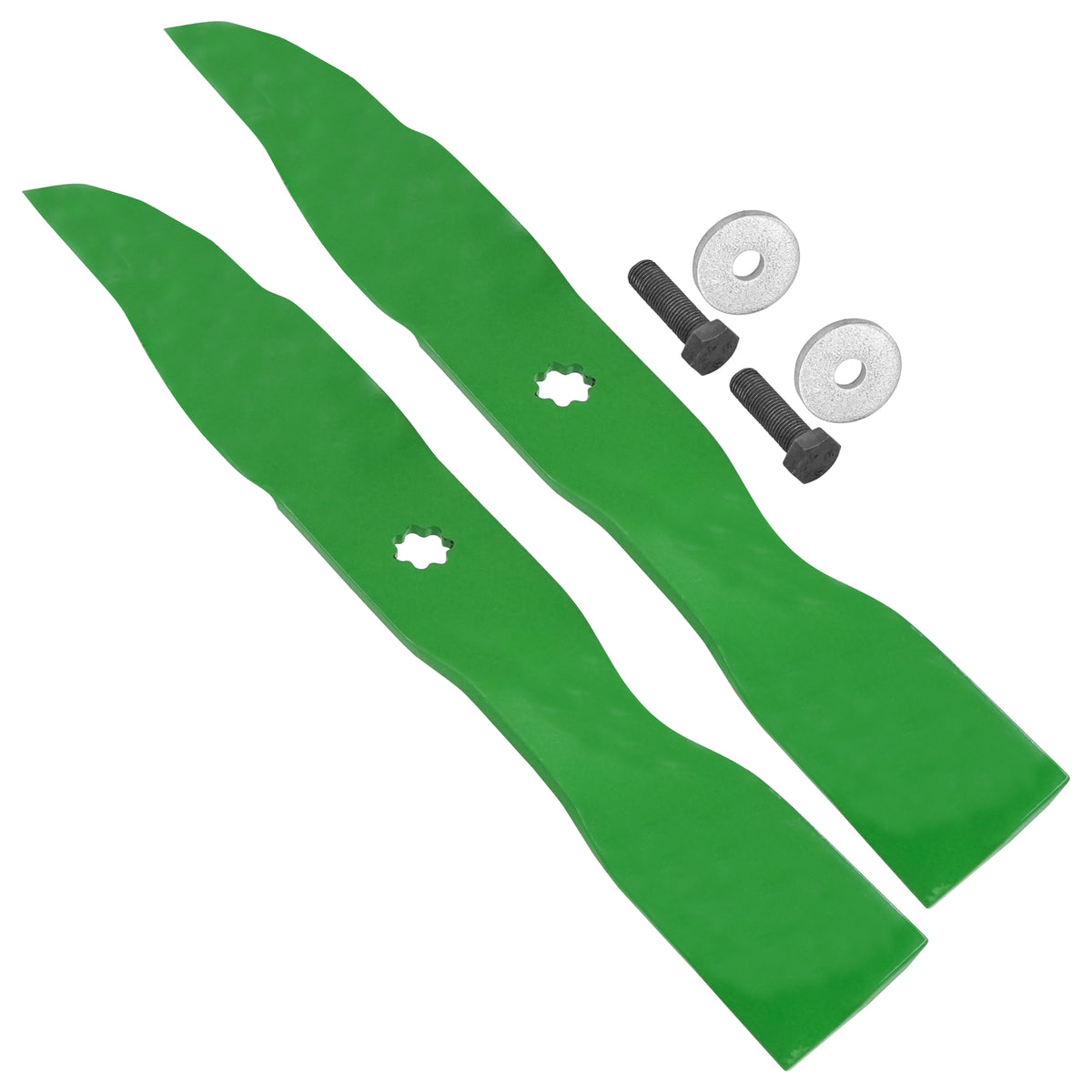 Deck Blade 19.5 inch Replacement with Bolts for John Deere (2005–2015)