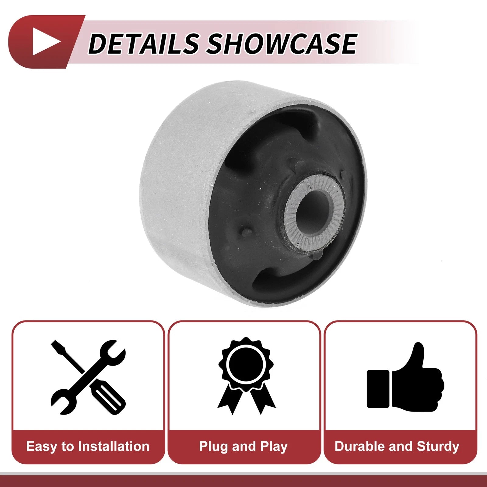 Front Lower Control Arm Bushing for Hyundai Santa Fe Tucson Sonata (2013–2020)