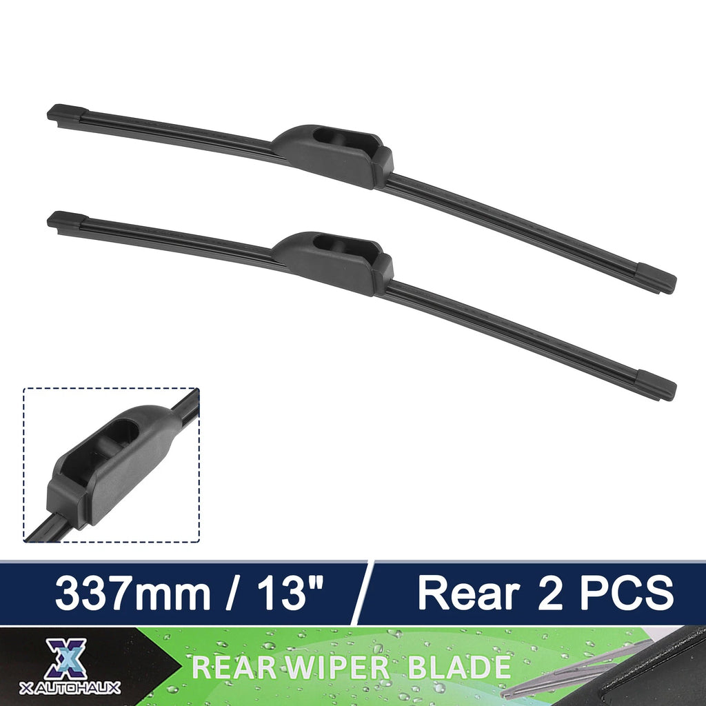 Rear Windshield Wiper Blade Replacement 2Pcs for Hyundai Elantra (2012–2017)