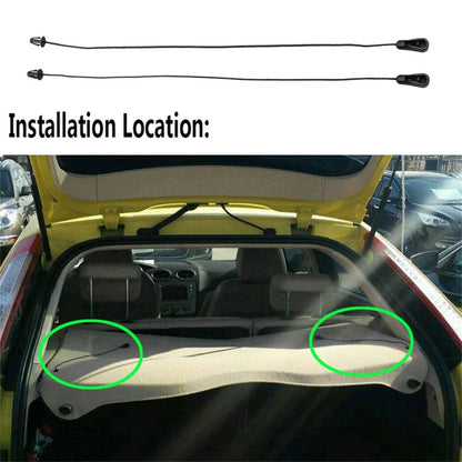 2Pcs Rear Boot Shelf Pull Cable String for Ford Focus MK2 (2004–2011)
