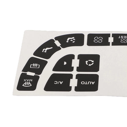 Button Repair Decal Sticker for Reduced Light Penetration Control Cells